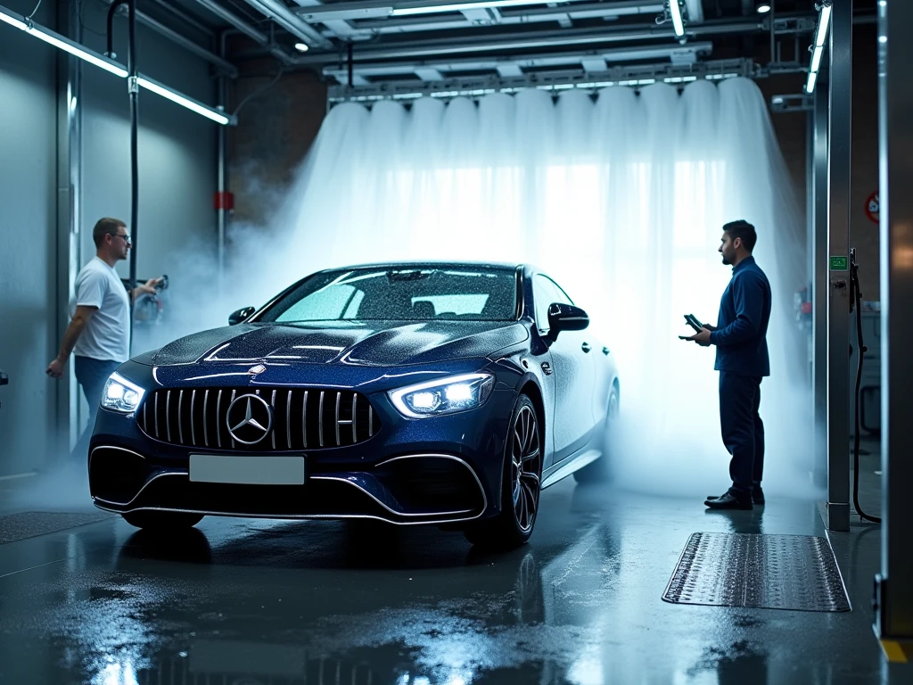 Premium car wash service